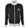 BUKTA Track Top Black With White Panels/Cuffs