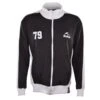 BUKTA Heritage Track Top Black With White Panels/Cuffs
