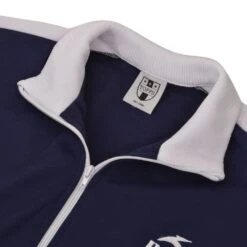 BUKTA Heritage Track Top Navy With White Panels/Cuffs/W'Ban -Jack Men Style Shop bukjnav2 2