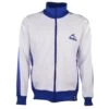 BUKTA Track Top White With Royal Panels/Cuffs/W'Band