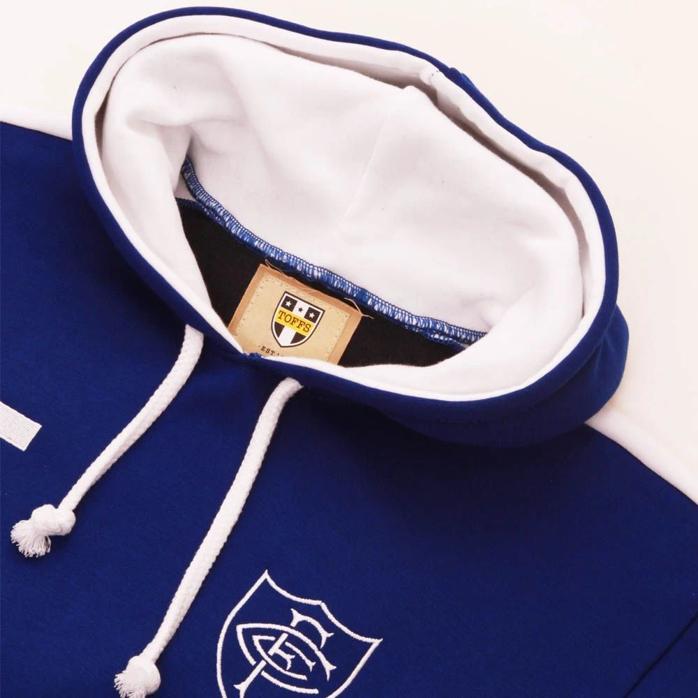 Chelsea Number 25 Retro Hoodie - Royal/White 3 Chelsea Number 25 Retro Hoodie - Royal/White - Image 3