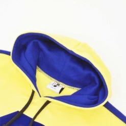 NASL: Rochester Lancers Hoodie - Yellow/Royal -Jack Men Style Shop h0058 2