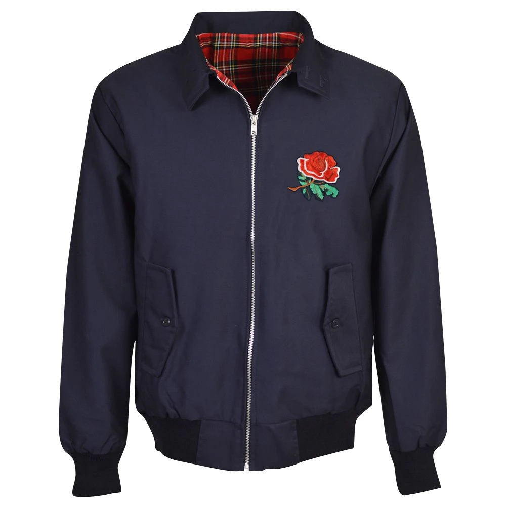 England Rugby Navy Harrington Jacket 1 England Rugby Navy Harrington Jacket