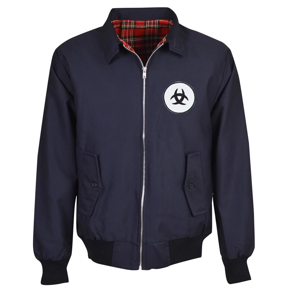 Bordeaux Navy Harrington Jacket 1 Bordeaux Navy Harrington Jacket