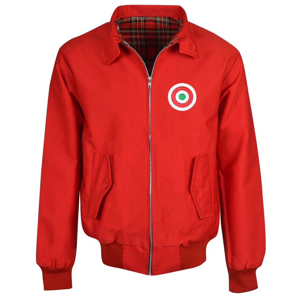 AC Milan Red Harrington Jacket 1 AC Milan Red Harrington Jacket