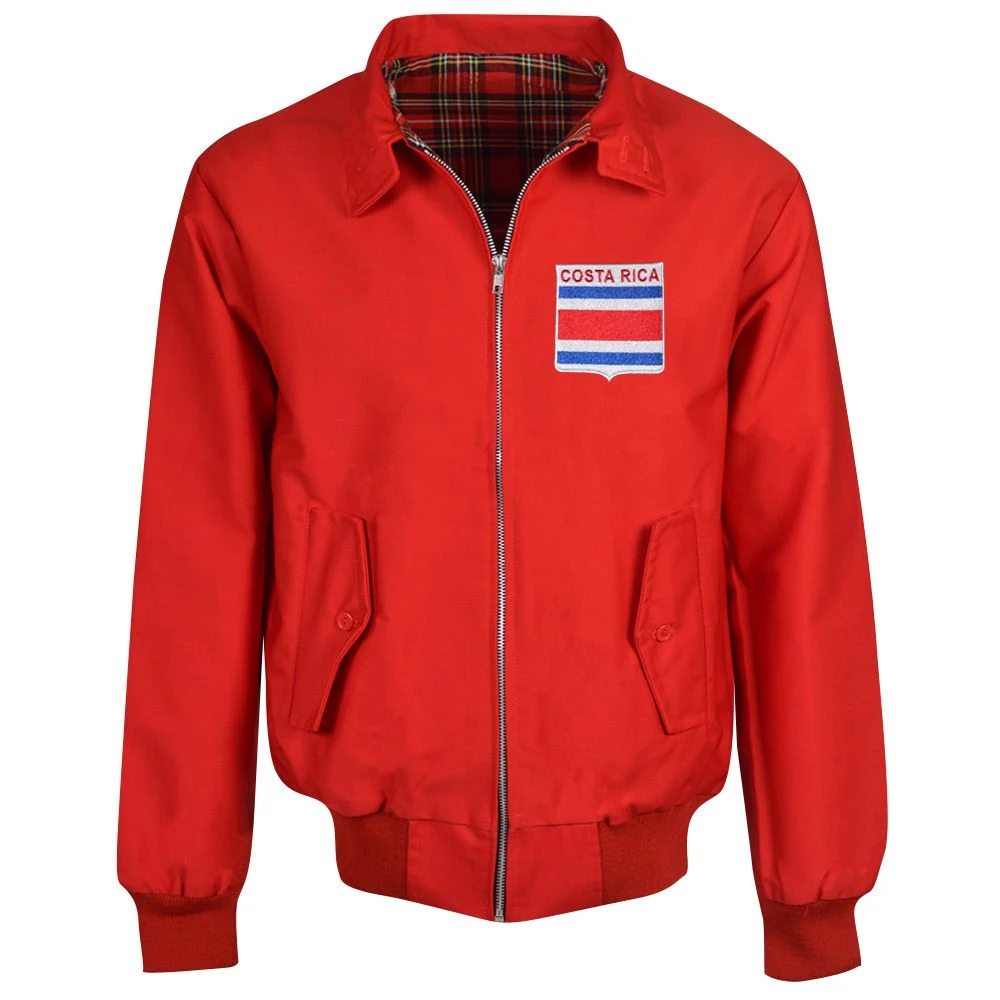 Costa Rica Red Harrington Jacket 1 Costa Rica Red Harrington Jacket