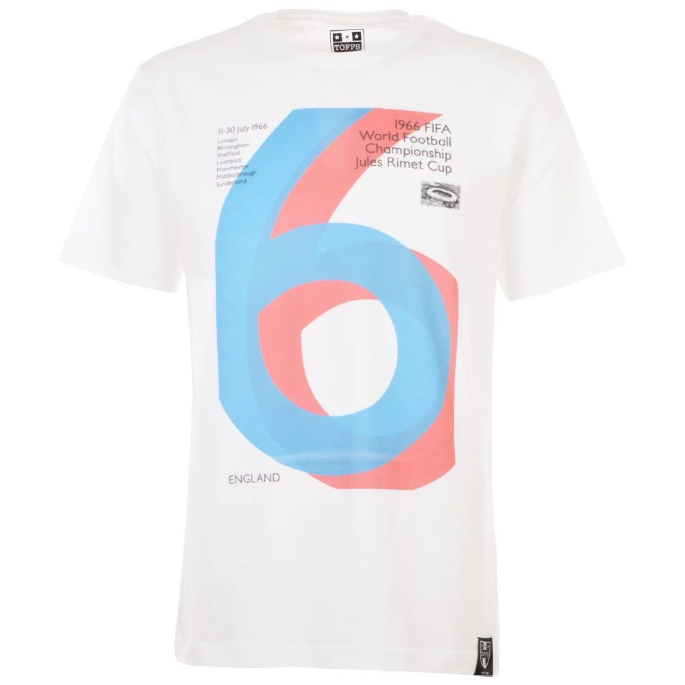 Pennarello: World Cup - England 1966 T-Shirt - White 1 Pennarello: World Cup - England 1966 T-Shirt - White