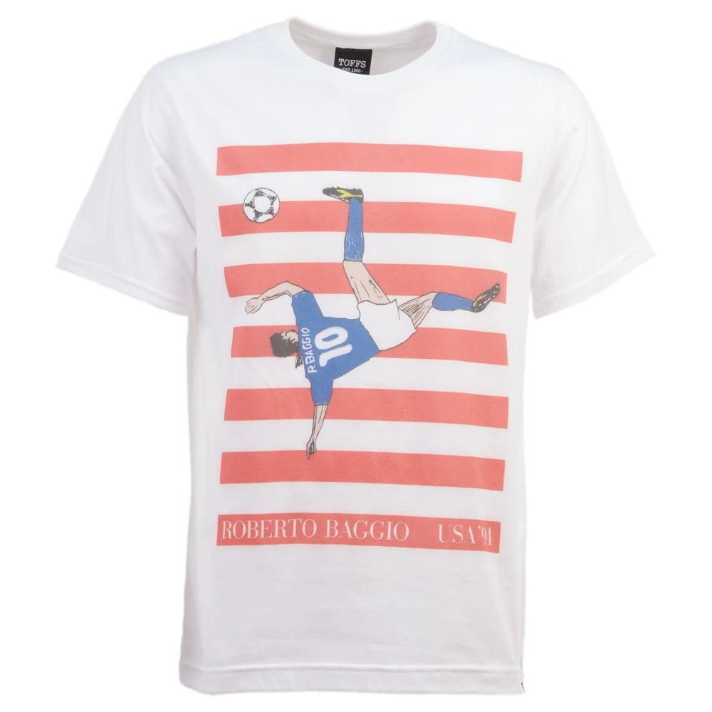 Pennarello: Roberto Baggio USA '94 T-Shirt - White 1 Pennarello: Roberto Baggio USA '94 T-Shirt - White
