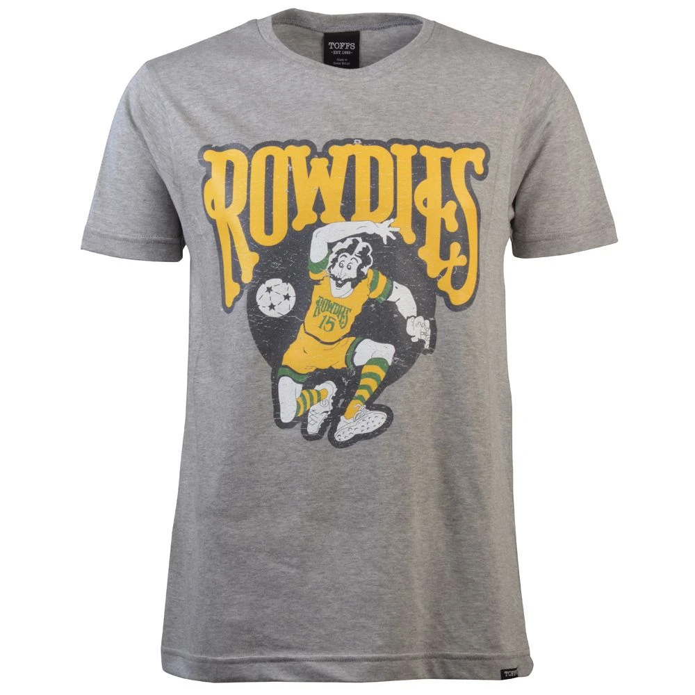 Rowdies Mascot - Grey T-Shirt 1 Rowdies Mascot - Grey T-Shirt
