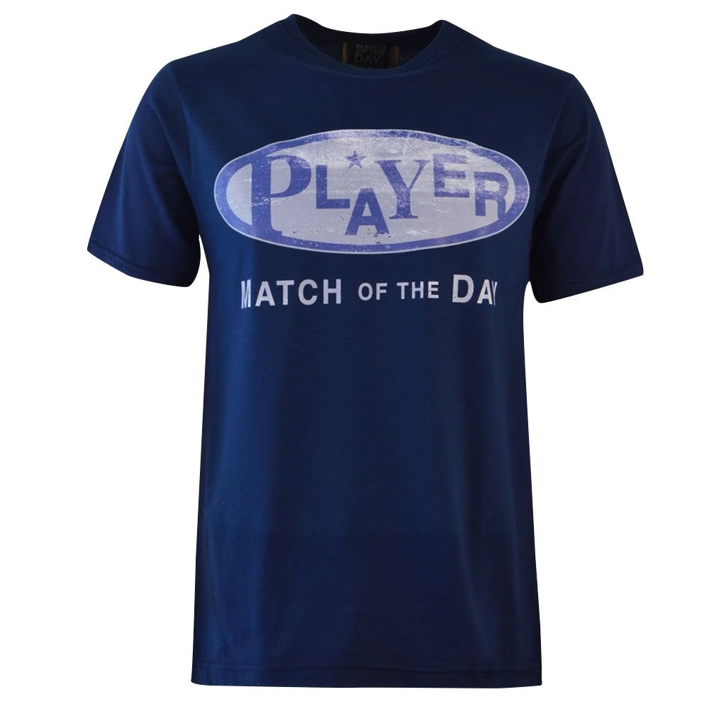 Match Of The Day Player T-Shirt - Navy 1 Match Of The Day Player T-Shirt - Navy