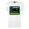 1958 World Cup Brazil V Sweden Retrotext T-Shirt - White