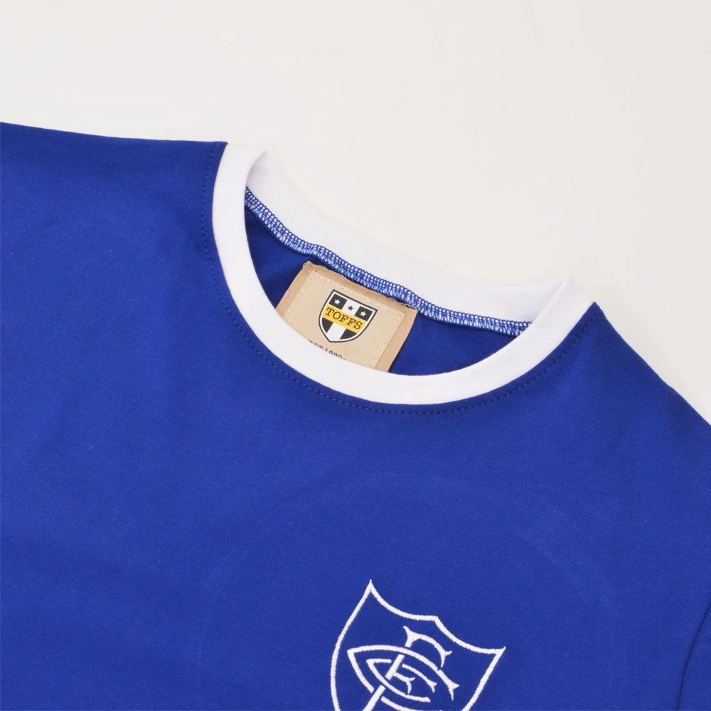 Chelsea 12th Man T-Shirt - Royal/White Ringer 3 Chelsea 12th Man T-Shirt - Royal/White Ringer - Image 3