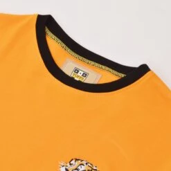 Hull City 12th Man T-Shirt - Amber/Black Ringer -Jack Men Style Shop t0065 2