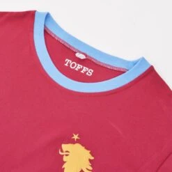 Aston Villa 12th Man T-Shirt - Maroon/Sky Ringer 5 Aston Villa 12th Man T-Shirt - Maroon/Sky Ringer -Jack Men Style Shop t0068 2