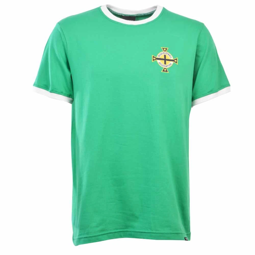 Northern Ireland 12th Man T-Shirt - Green/White Ringer 1 Northern Ireland 12th Man T-Shirt - Green/White Ringer