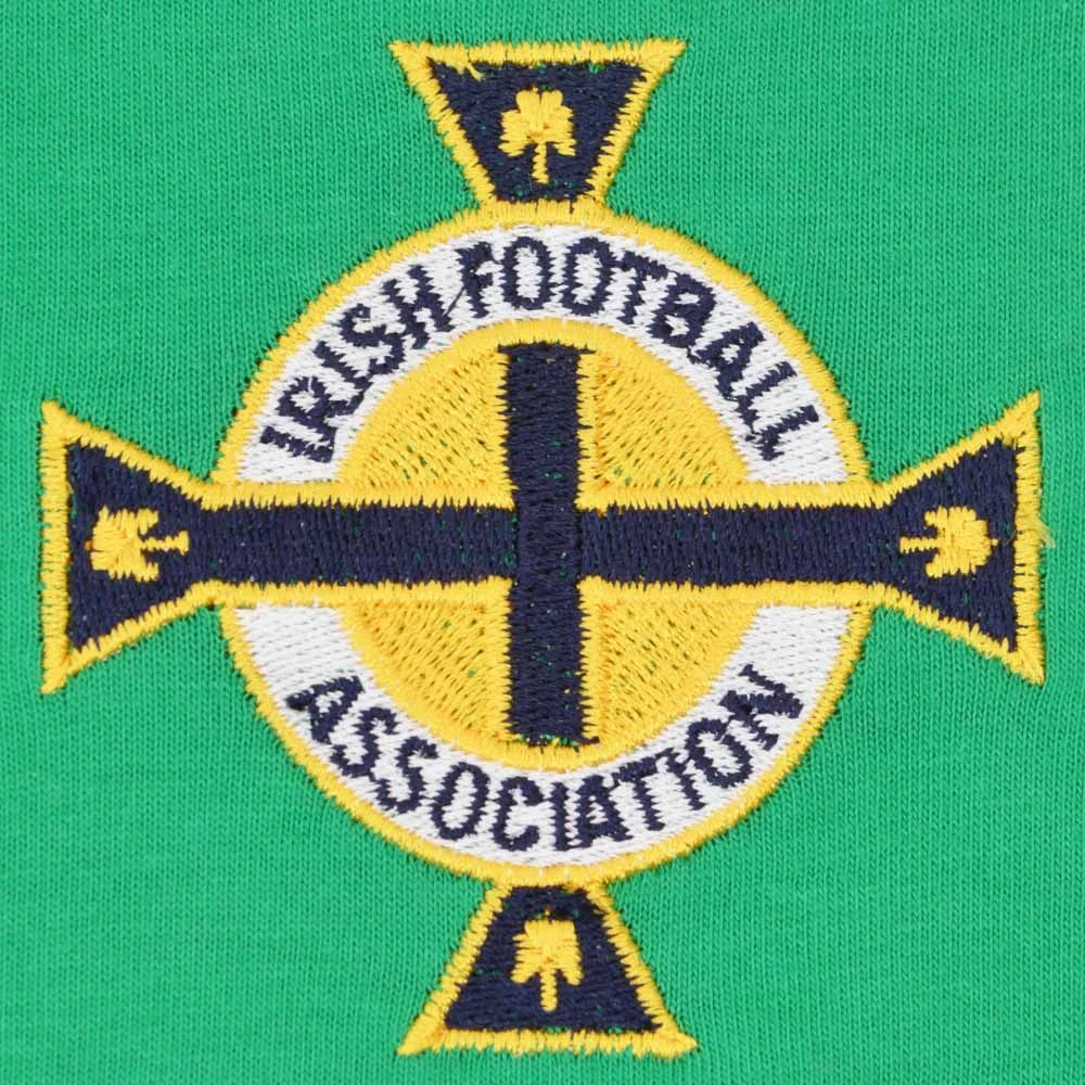 Northern Ireland 12th Man T-Shirt - Green/White Ringer 2 Northern Ireland 12th Man T-Shirt - Green/White Ringer - Image 2