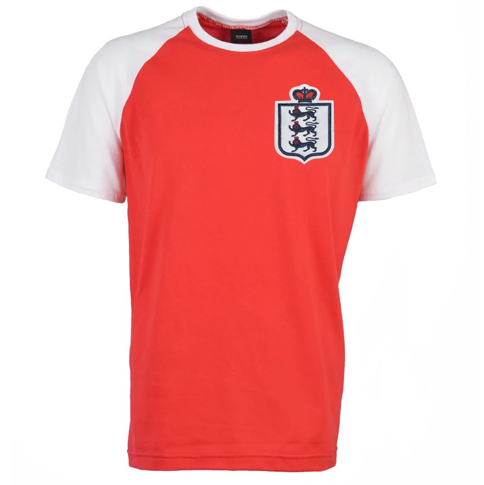 England Raglan Sleeve Red/White T-Shirt 1 England Raglan Sleeve Red/White T-Shirt