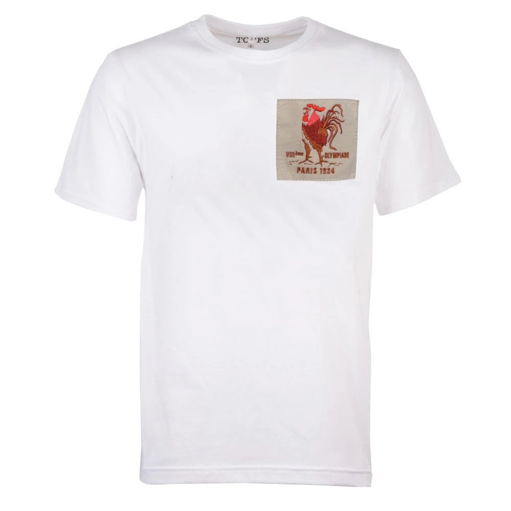 France Rooster 1924 White T-Shirt 1 France Rooster 1924 White T-Shirt