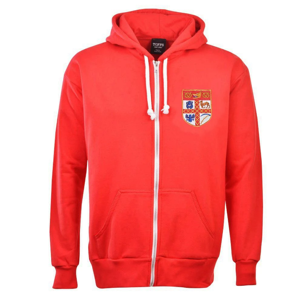 Stoke City Football Club Zipped Hoodie - Red 2 Stoke City Football Club Zipped Hoodie - Red - Image 2